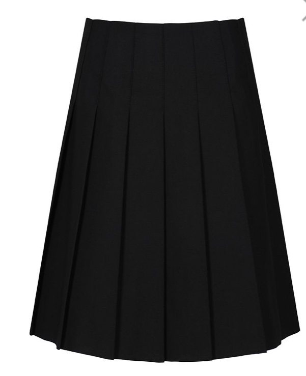 Black pleated skirt – Andy Blair Schoolwear / The Schoolwear Company